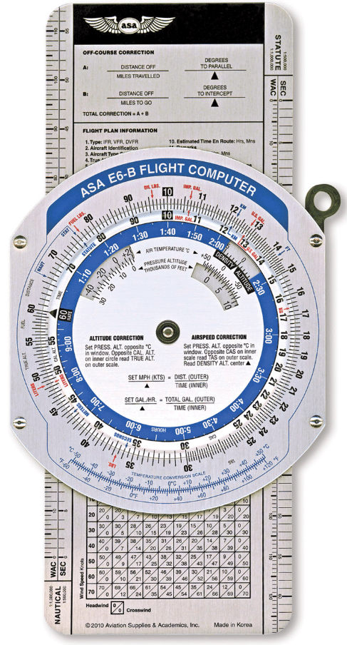 Flight Computer E6-B Color