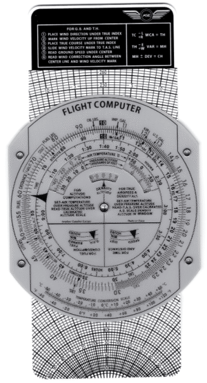 E6B Plastik Navigationsrechner