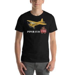 Piper CUB - Kurzärmeliges Unisex-T-Shirt