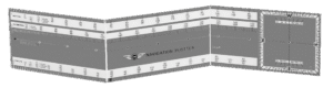 ASE - faltbares Kurslineal