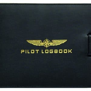 Flugbuch-Hülle Leder