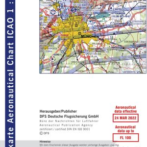 ICAO Karte Motorflug München