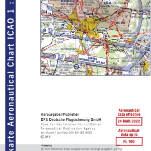 ICAO Karte Motorflug Nürnberg