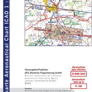 ICAO Karte Motorflug Rostock