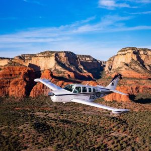 Flying in Sedona USA
