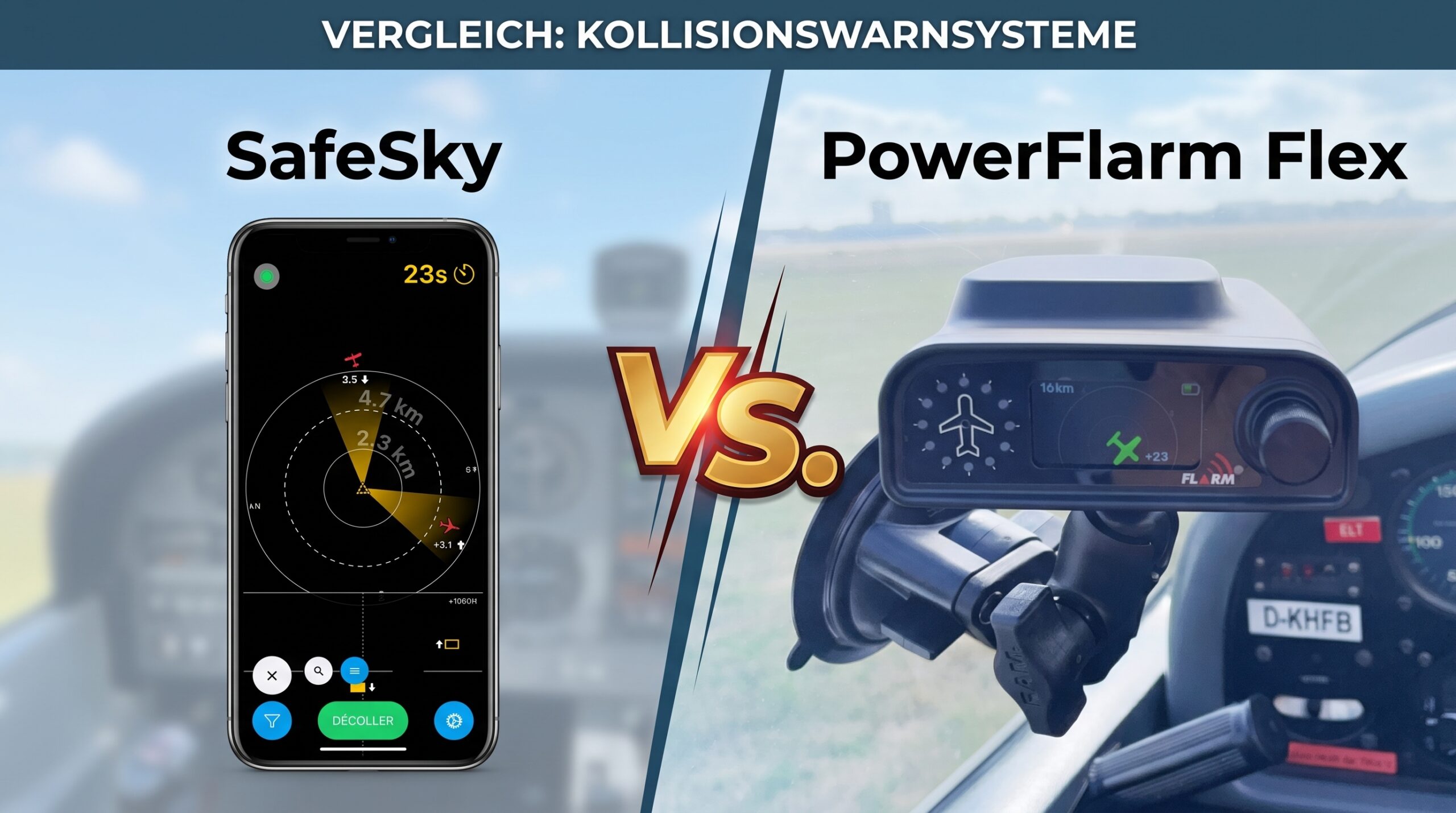 SafeSky vs. PowerFlarm Flex